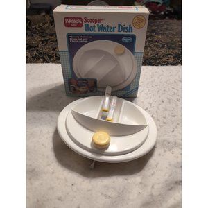 Tommee Tippee Playskool Baby 1986 Scooper Hot Water Dish Eating